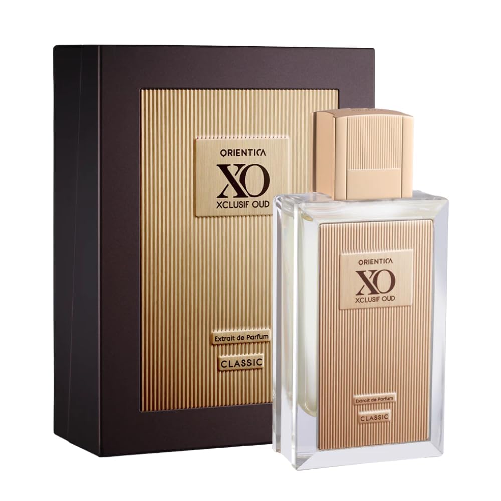 Orientica XO Xclusif Oud Classic Extrait de Parfum 60 ml | Parfum Arabe Unisexe | Bergamote, Melon, Ananas, Vanille, Musc et Notes Boisées | Fragrance Fruitée Gourmande