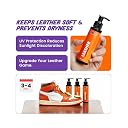 SNEAKARE 100ml Leather Conditioner for Shoes, Bags, Jackets - Leather Shoes Cleaner & Polish for Men & Women - Shoe Care Kit for Leather, Suede, Boot Polish, Shoe Shine & Protection gallery image