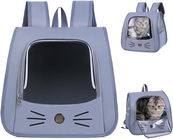 Tintoke Sac à Dos pour Chats avec Fenêtre en Maille