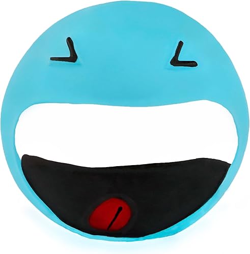 Miniatura 5 de CHIWAVA Paquete de 4 juguetes chirriantes de látex de 3.2 pulgadas para perros con cara sonriente, juego interactivo para perros pequeños