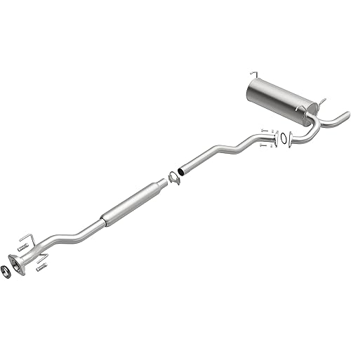 Direct-Fit Replacement Exhaust System 106-0077: Compatible with 2011-2017 Nissan Juke 1.6L