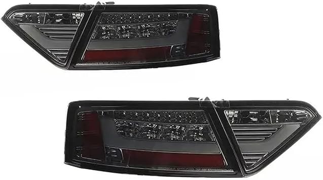 2PC Car Accessories Compatible With A5 2008-2016 Upgrade S5 LED Trailer Lights Tail Lamp Facelift Rear DRL SignalFor 08-11 halogen