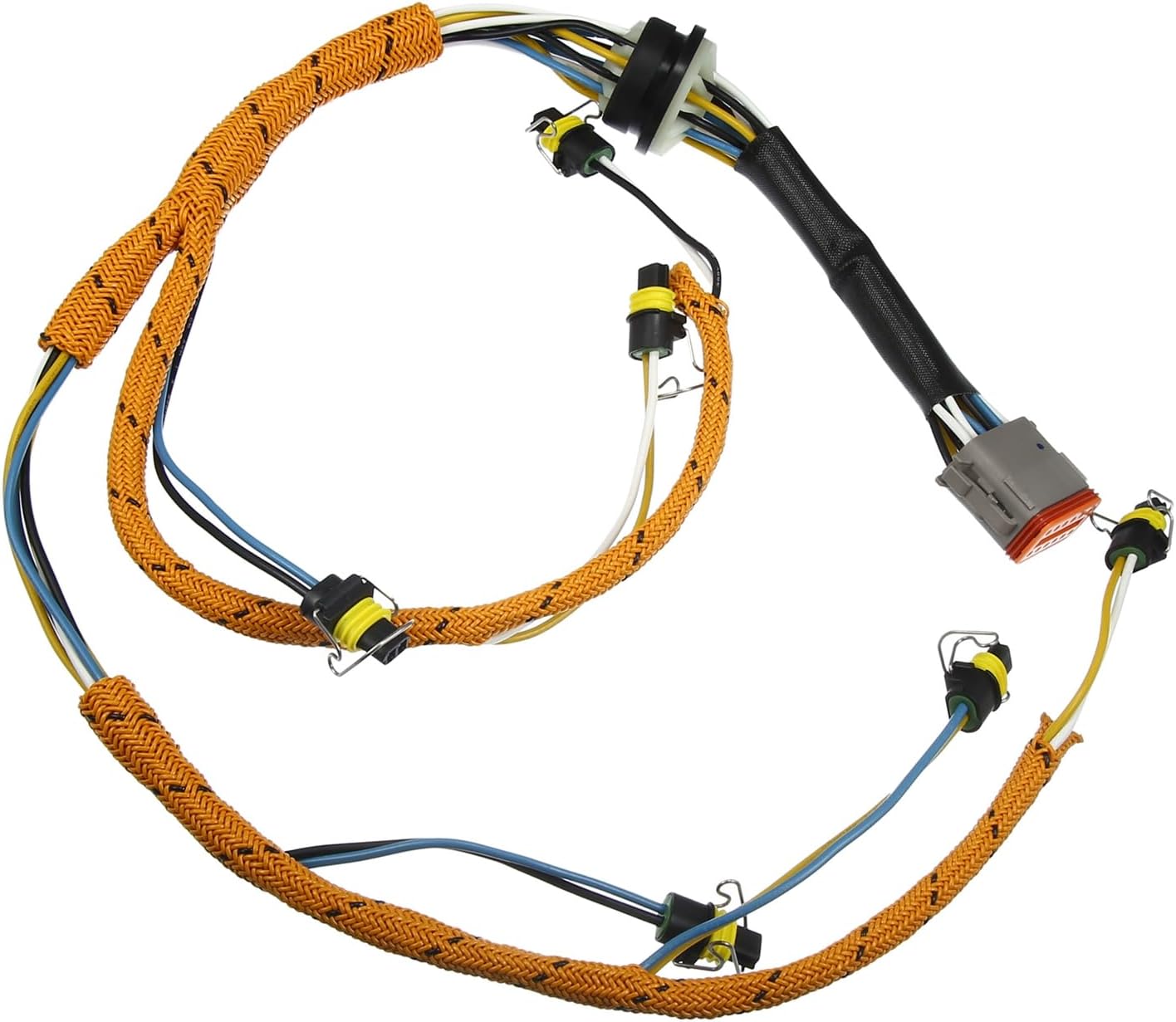 ACROPIX Engine Fuel Injector Wiring Harness for CAT for Caterpillar C7 Engine Excavator 2225917 Fuel Injector Wiring Harness Assembly Car Parts