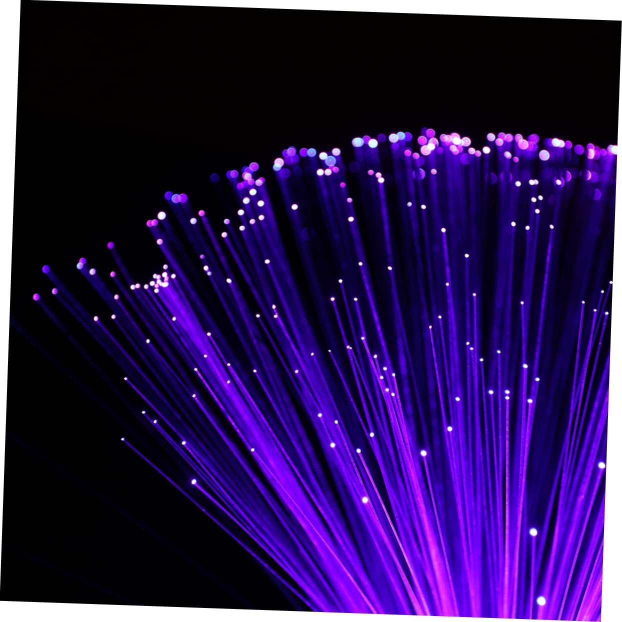 ETHZZLE 3pcs Color Changing Fiber Optic Lanterns Decorative Led Lights for Weddings Parties and Festivals Create Romantic Atmosphere No Battery Included for Decor
