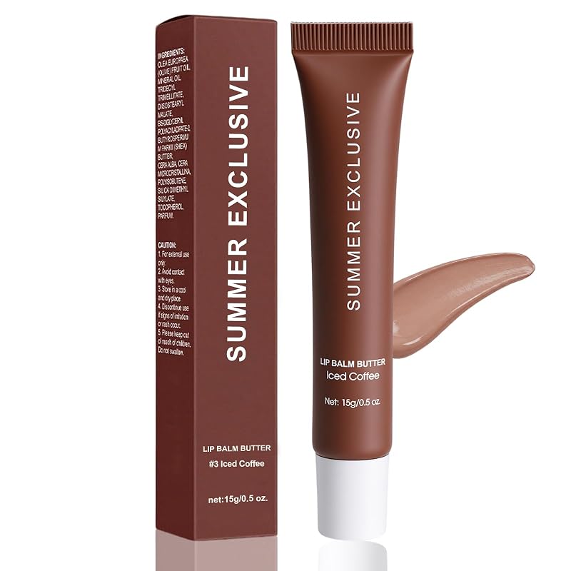 HULYHDP Bálsamo Labial Summer Butter, #Iced Coffee, 1 unidade