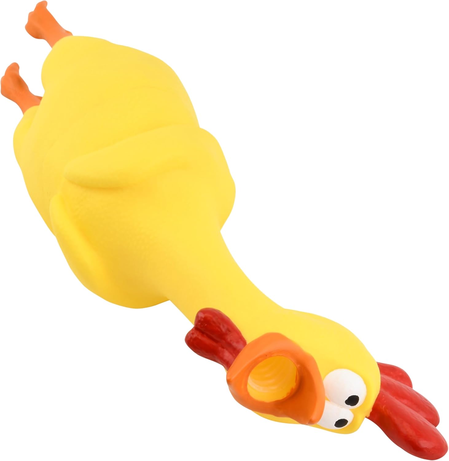 Tree Buddees Hilarious Rubber Chicken Christmas Tree Topper - Large 14"