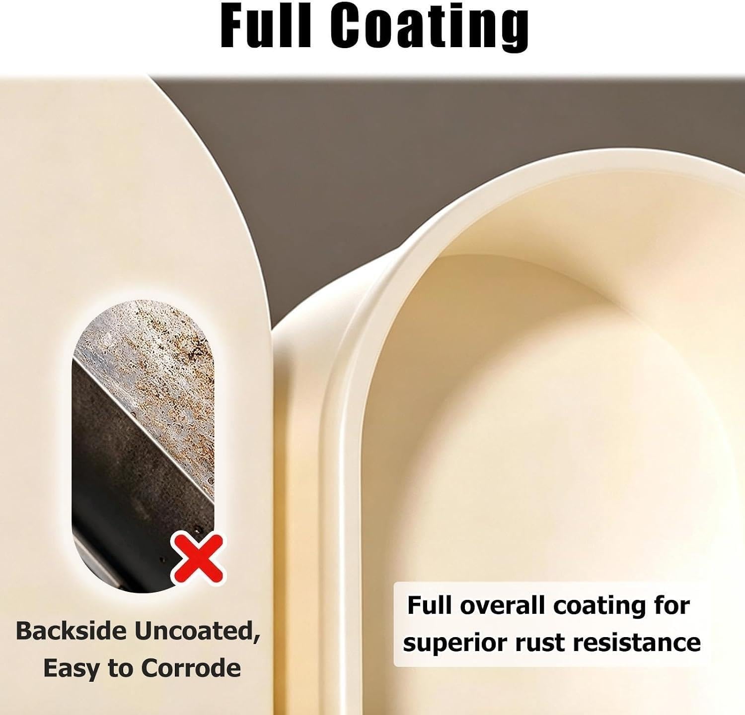 Nicho Empotrable para Baño Nicho de Ducha de Acero Inoxidable para Baño, Sala de Estar, Ahorra Espacio, Dos Opciones de Color(Green,4pcs)