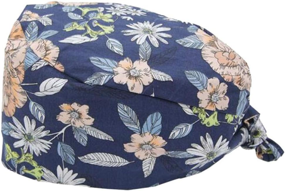 TENDYCOCO Bouffant Scrub Cap Operating Room Scrub Hats Surgical Cap Nurse Hat Hospital Medical Surgery Hat for Doctor Nurses