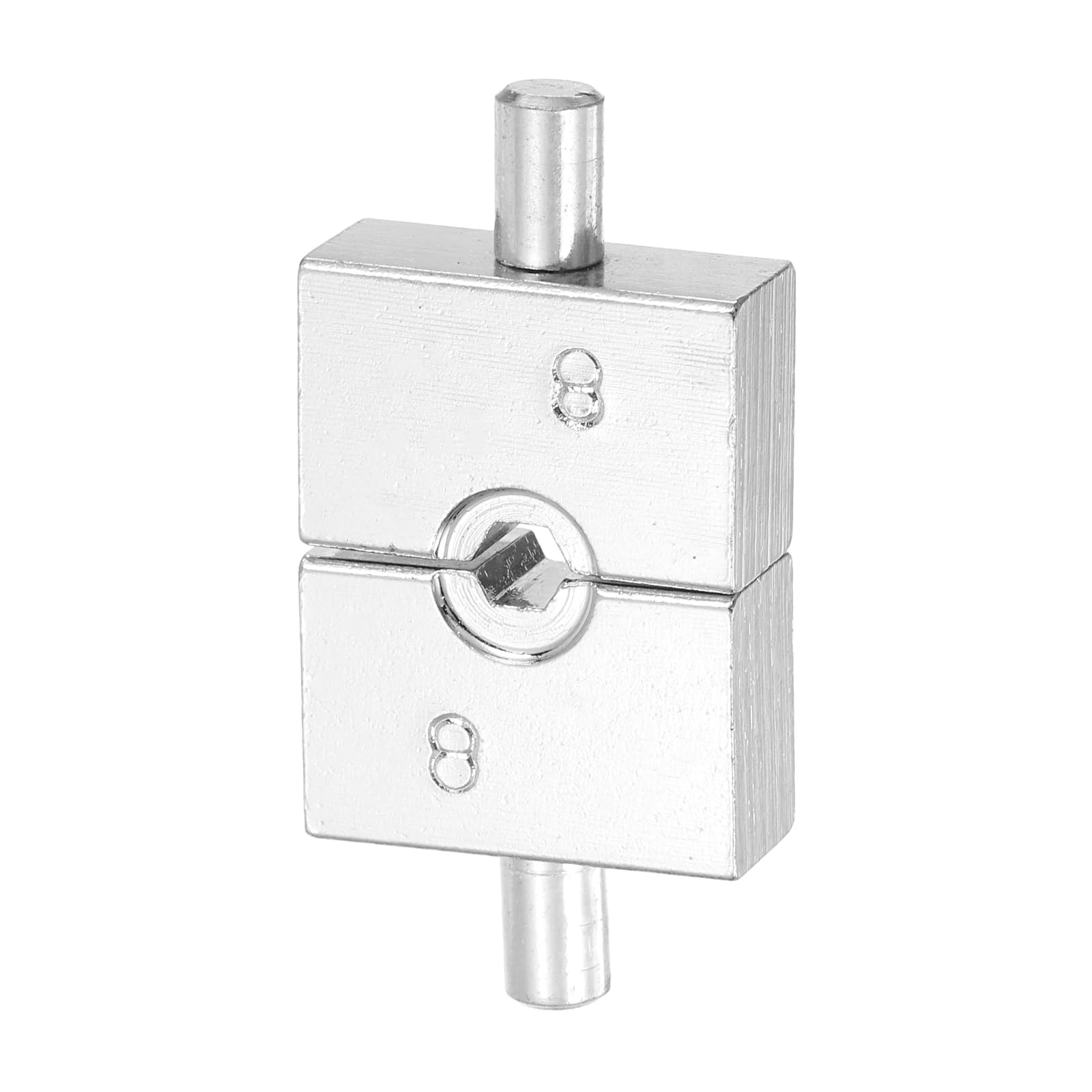 sourcing map Hydraulic Crimping Die 8AWG 8mm 8 Ton Hexagon Crimper Replacement Dies for YQK-70 Electrical Wire Terminal Crimper Tool Steel Cable