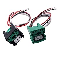 Vista 1 de Reemplazo del enchufe del arnés del conector de 2PCS compatible con el sensor del cigüeñal de posición del árbol de levas Nissan Infiniti