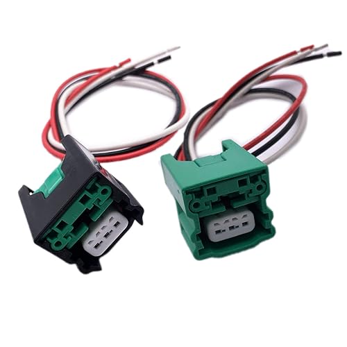 Reemplazo del enchufe del arnés del conector de 2PCS compatible con el sensor del cigüeñal de posición del árbol de levas Nissan Infiniti