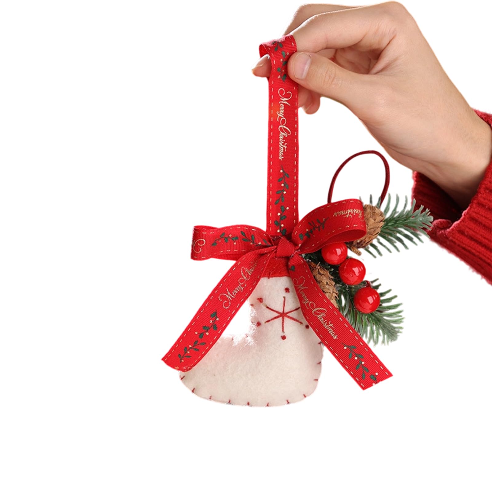 Yhplxyuus Christmas Party Decorative Accessories Highlighting Velutinous Bends and Pairing Layouts for Seasonal Mood Enhancement Easy Suspend Christmas Party Materials