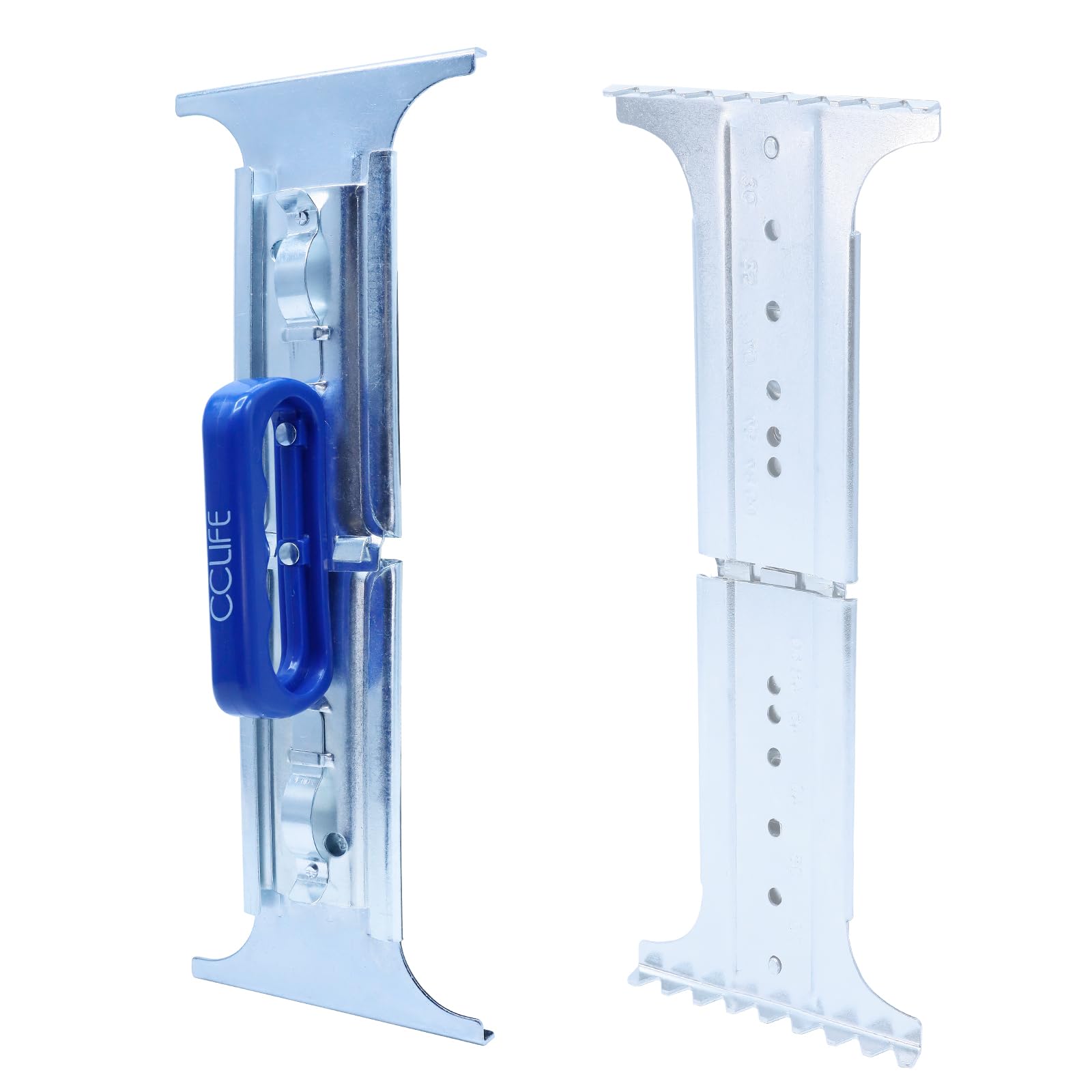 CCLIFE Fliesenheber Plattenheber 6-stufig verstellbar 40-60cm Platten | Verstellbarer Tragegriff für Platten von 40–60 cm Breite, bis 30 kg Tragkraft, praktische Handhilfe bei Fliesenarbeiten