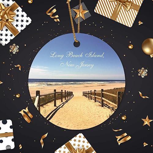 Vista 24 de Decoración de Navidad Normandía Francia, adorno de Navidad, recuerdo de recuerdo, adorno de Navidad, regalo de árbol de Navidad, adorno de cerámica