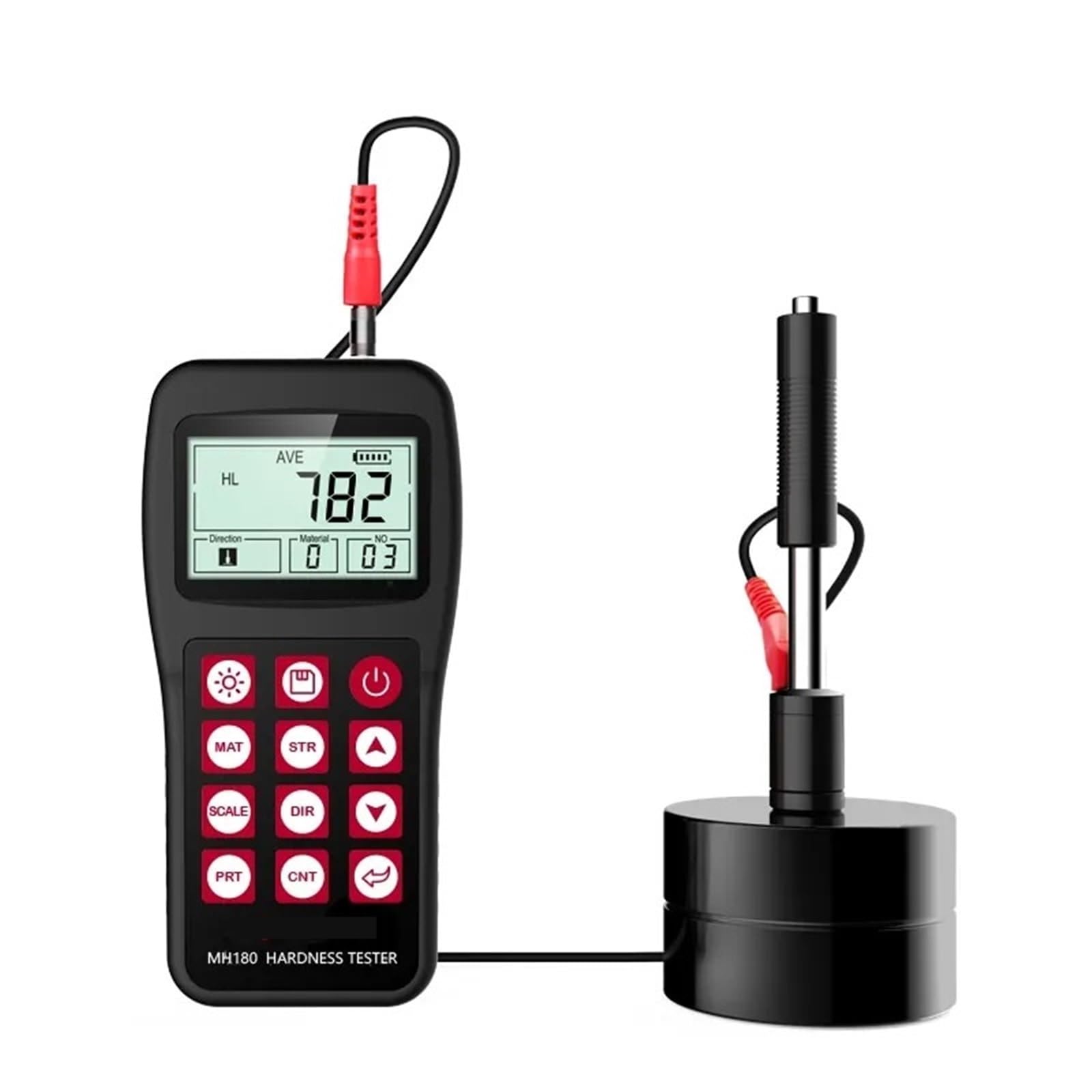 CUDTAPI Leeb Hardness Tester Portable Hardness Tester Metal Steel Plate Stainless Steel Leeb Hardness Tester