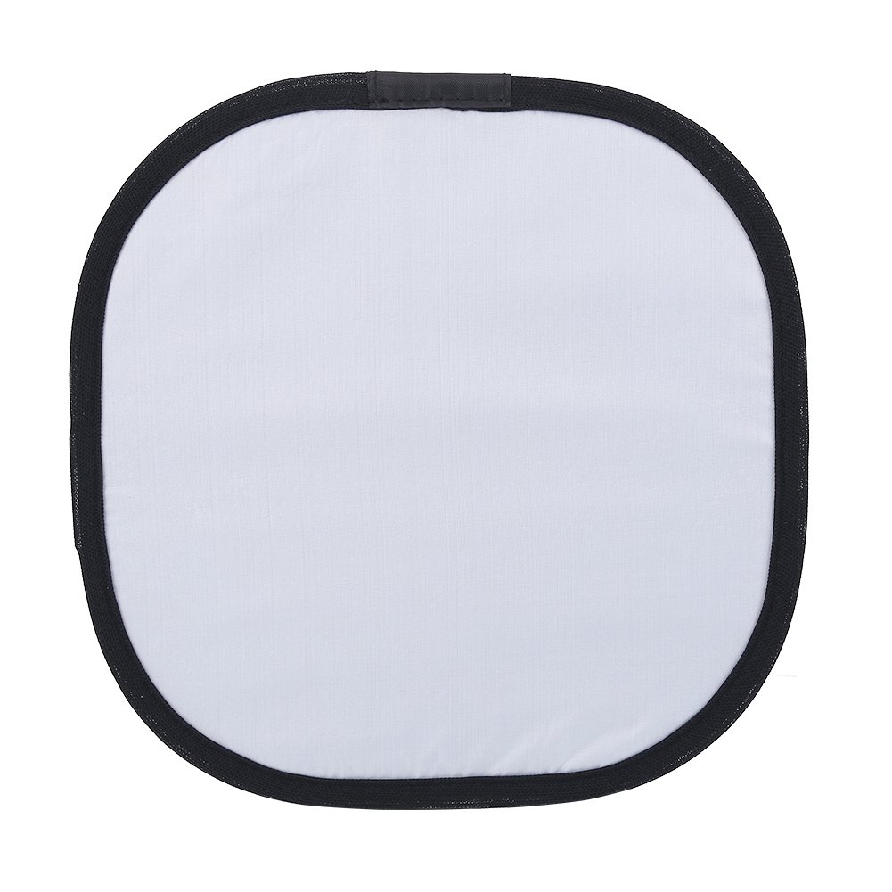 Tarjeta de balance de blancos grises, 30 cm plegable 18% Tarjeta de referencia de balance de blancos grises, portátil y lavable, plegable y antideformación, 11,8 x 11,8 pulgadas, con bolsa de accesori