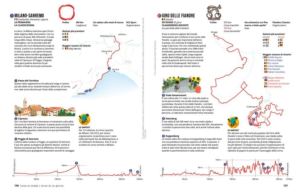 Il grande libro della bicicletta. Numeri, itinerari, sport e curiosità in oltre 1000 infografiche, mappe e illustrazioni. Ediz. a colori