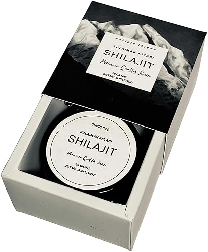 Miniatura 3 de Resina Shilajit orgánica pura del Himalaya secada al sol  1.06 onzas  Natural  Hecho a mano  Suministro de 2 meses