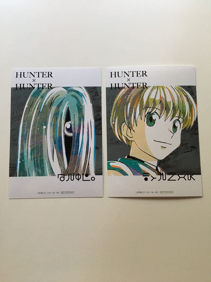 hunter×hunter シャルナーク ミニブロマイド 36枚セット hunter×hunter