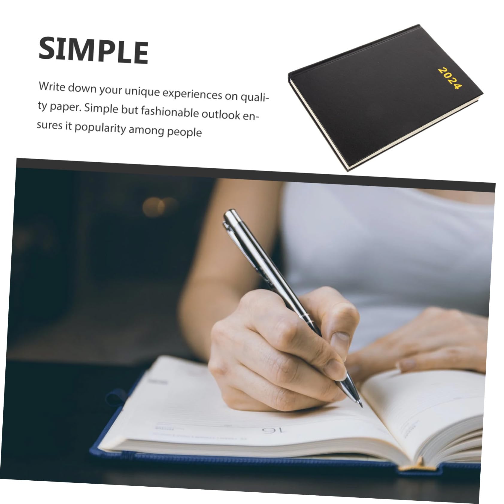 1pezzi Pianificatore Giornaliero Agenda Settimanale Copertina Elegante Per Studenti e Professionisti e Programmazione Per e Pianificazione Giornaliera