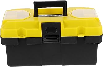 Housoutil 1Pc Caixa De Ferramentas Caixa De Ferramentas Portátil Caixa De Ferramentas Alça Caixa De Ferramentas Organizador Caixa De Armazenamento De Plástico Peças De Reboque Caixa De