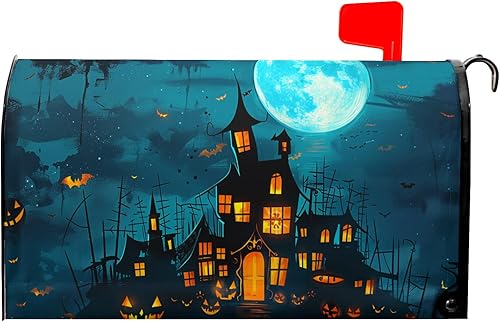 Miniatura 178 de Funda para buzón de águila calva con bandera estadounidense, tamaño estándar, 18 x 21 pulgadas, patriótica, impermeable, para buzón de correo