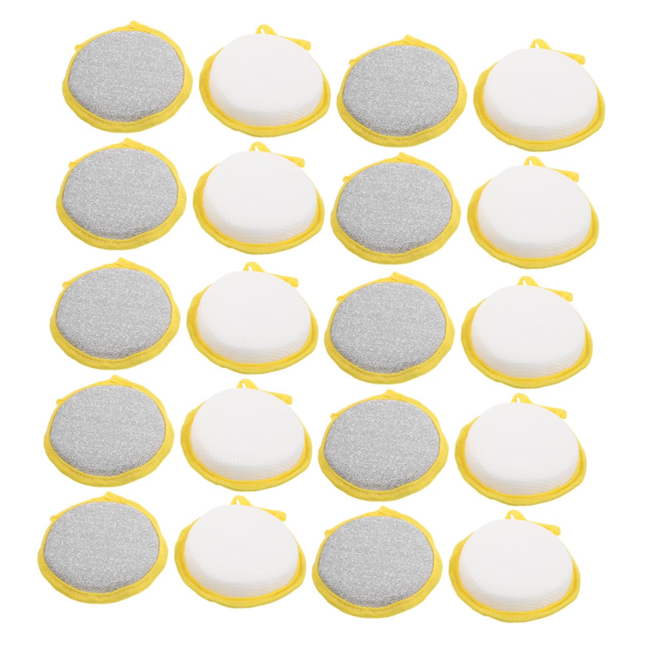 50 Unidades Esponjas de Limpieza de Cocina Doble Cara para Fregar Platos y Ollas, Absorción de Grasa y Resistente a Rayaduras, Adecuado para Tareas de Limpieza del Hogar