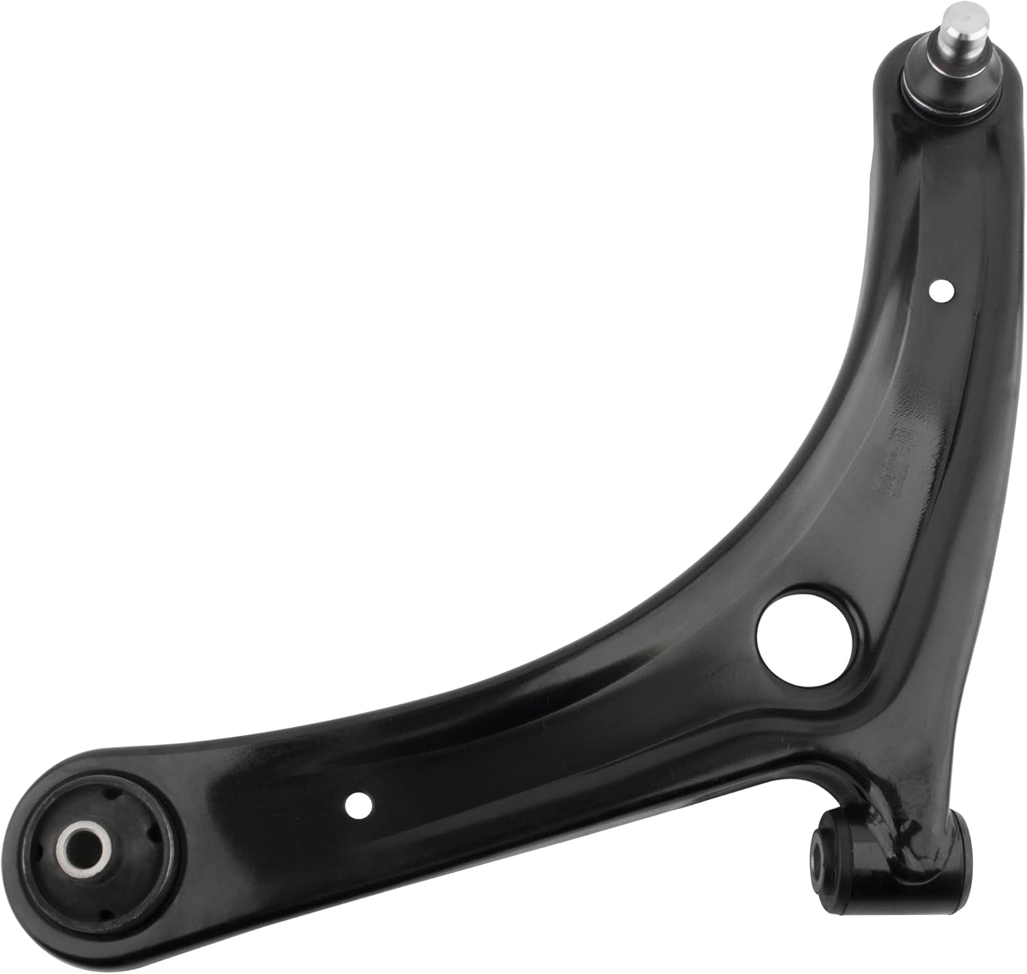 BOXI 4pcs Front Lower Control Arms w/Ball Joints Outer Tie Rod Ends for Dodge Caliber 2007-2012 / for Jeep Compass 2007-2017 (2017: US Built Models) / Patriot 2007-2017 | K620066 K620065 ES800408