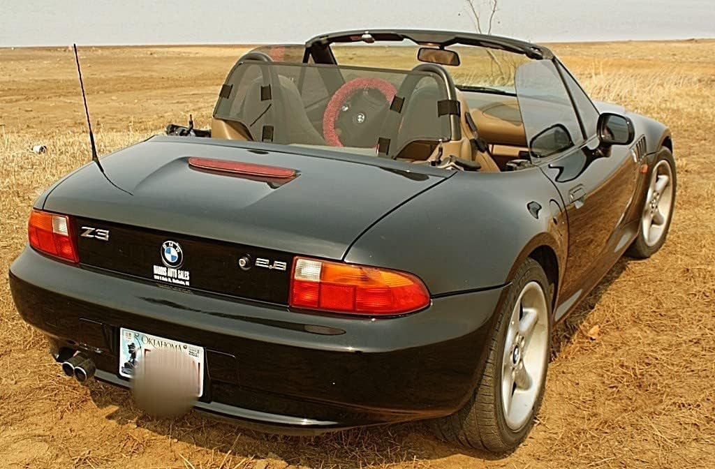 #1 Ranked Wind Deflector Windscreen Windstop Windblocker, Smoke Tint Compatible with BMW Z3