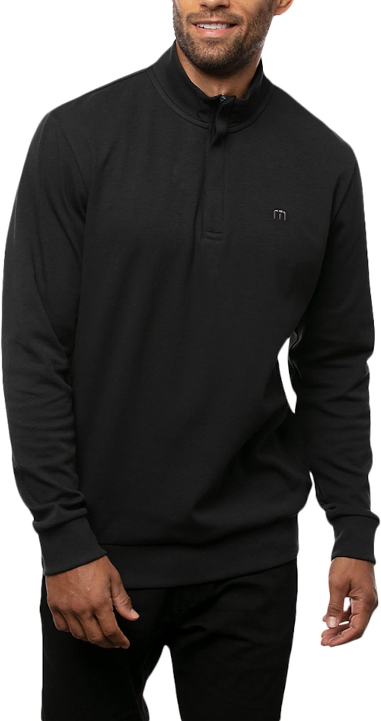 TravisMathew Men's Cloud Quarter Zip 2.0