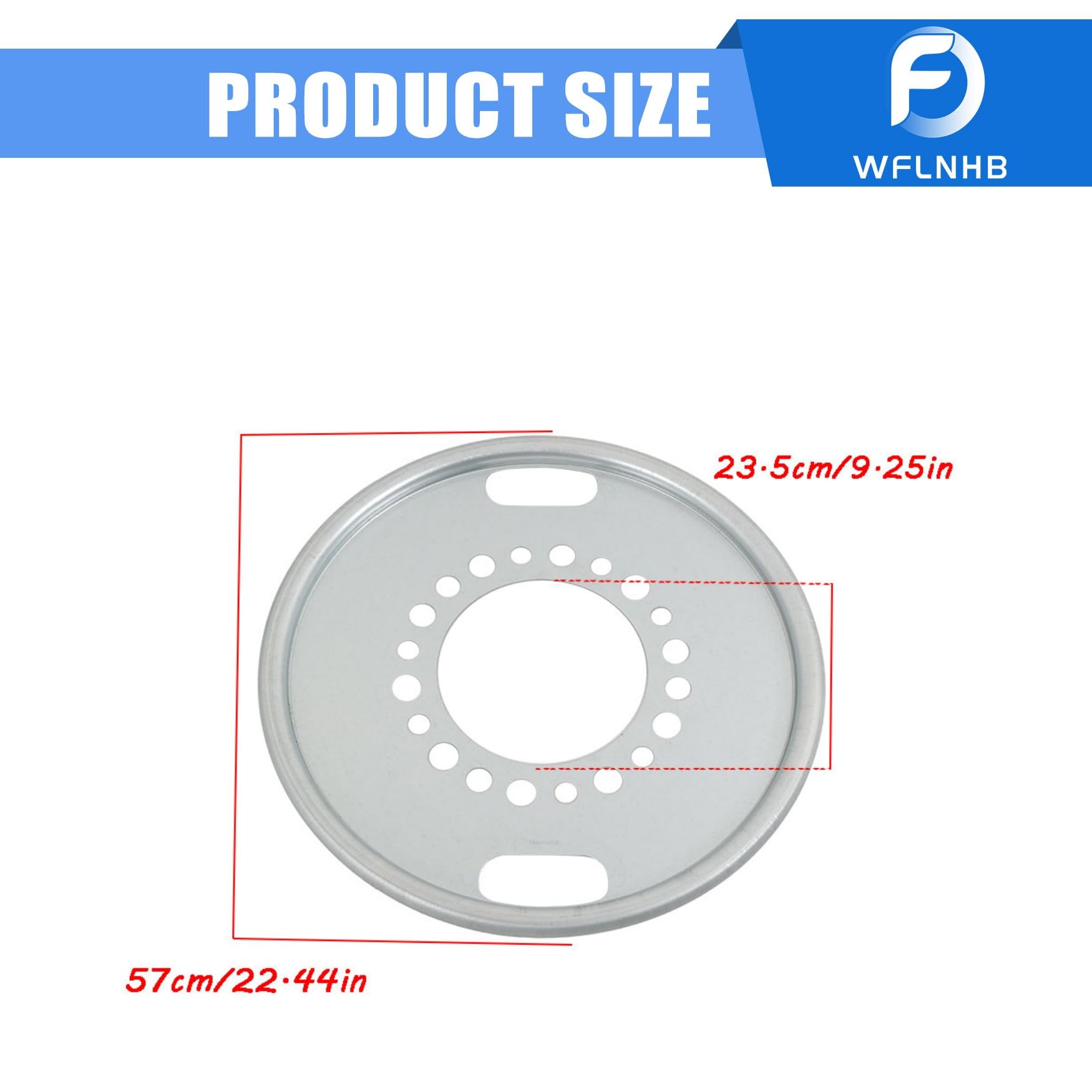 WFLNHB 600-640 22.5 Drive Axle Wheel Balancer Centramatic Compatible with Heavy Duty Trucks Bus/Motorhome
