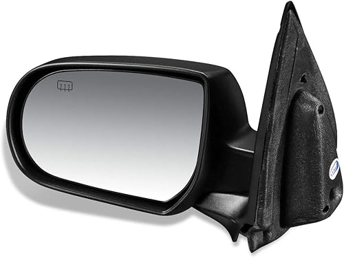DNA Motoring OEM-MR-FO1320252 Estilo de fábrica Powered+Espejo de puerta lateral izquierdo calentado