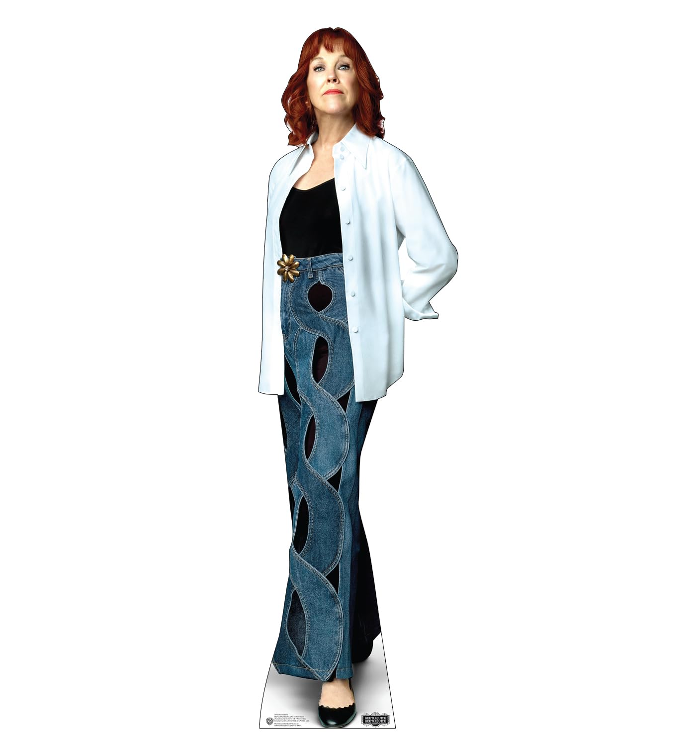 Cardboard People Delia Deetz Life Size Cardboard Cutout Standup - Beetlejuice Beetlejuice (2024 Film)