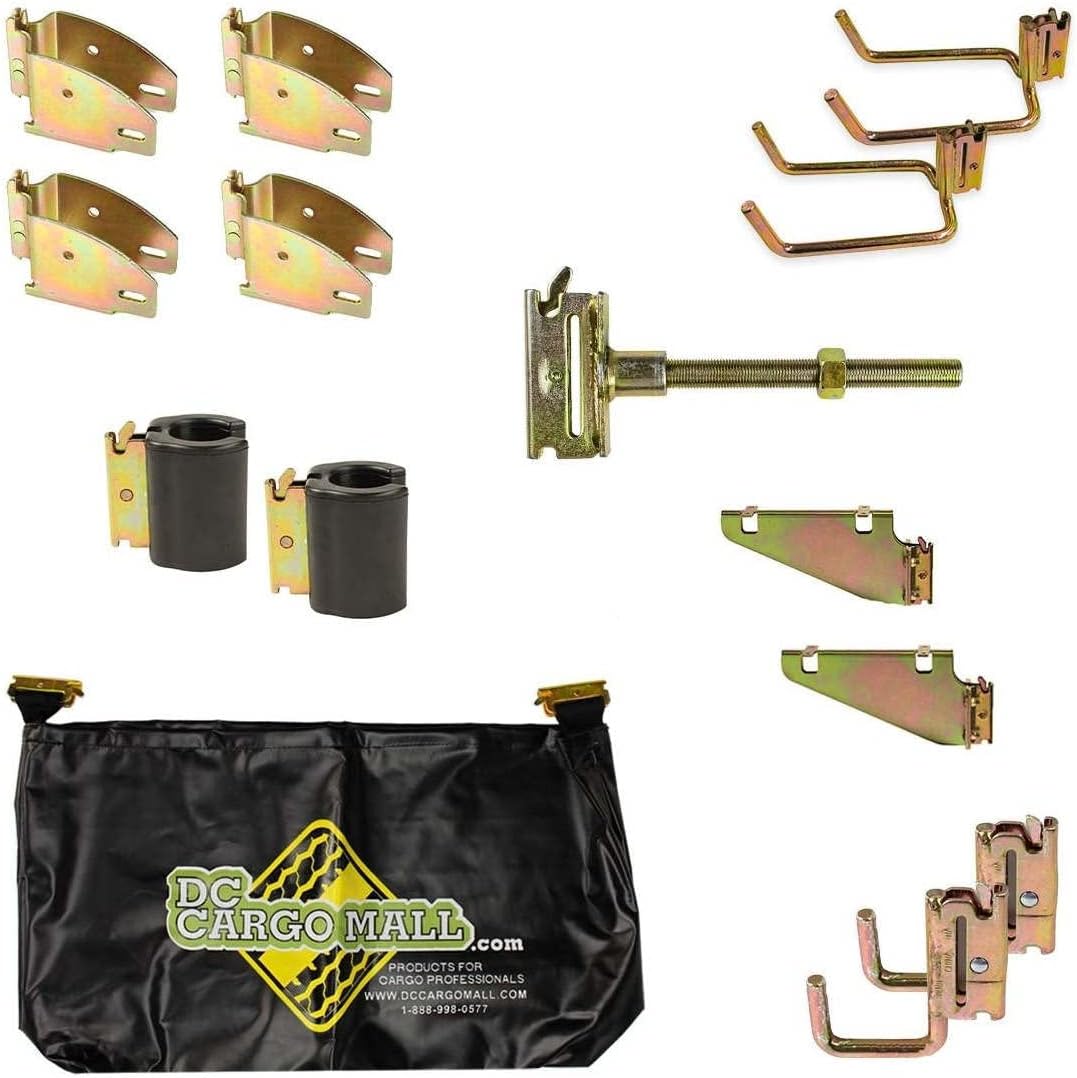 E Track Accessory Kit 14 Pieces ETrack Trailer Accessories Wood