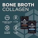 Ancient Nutrition Protéine de collagène à os - Vanille, formulé par le Dr Josh Axe, Collagène Peptides, soutient les articulations, la peau et les ongles, faite sans sucre ajouté, gluten & Produits laitiers, 321 Grams
