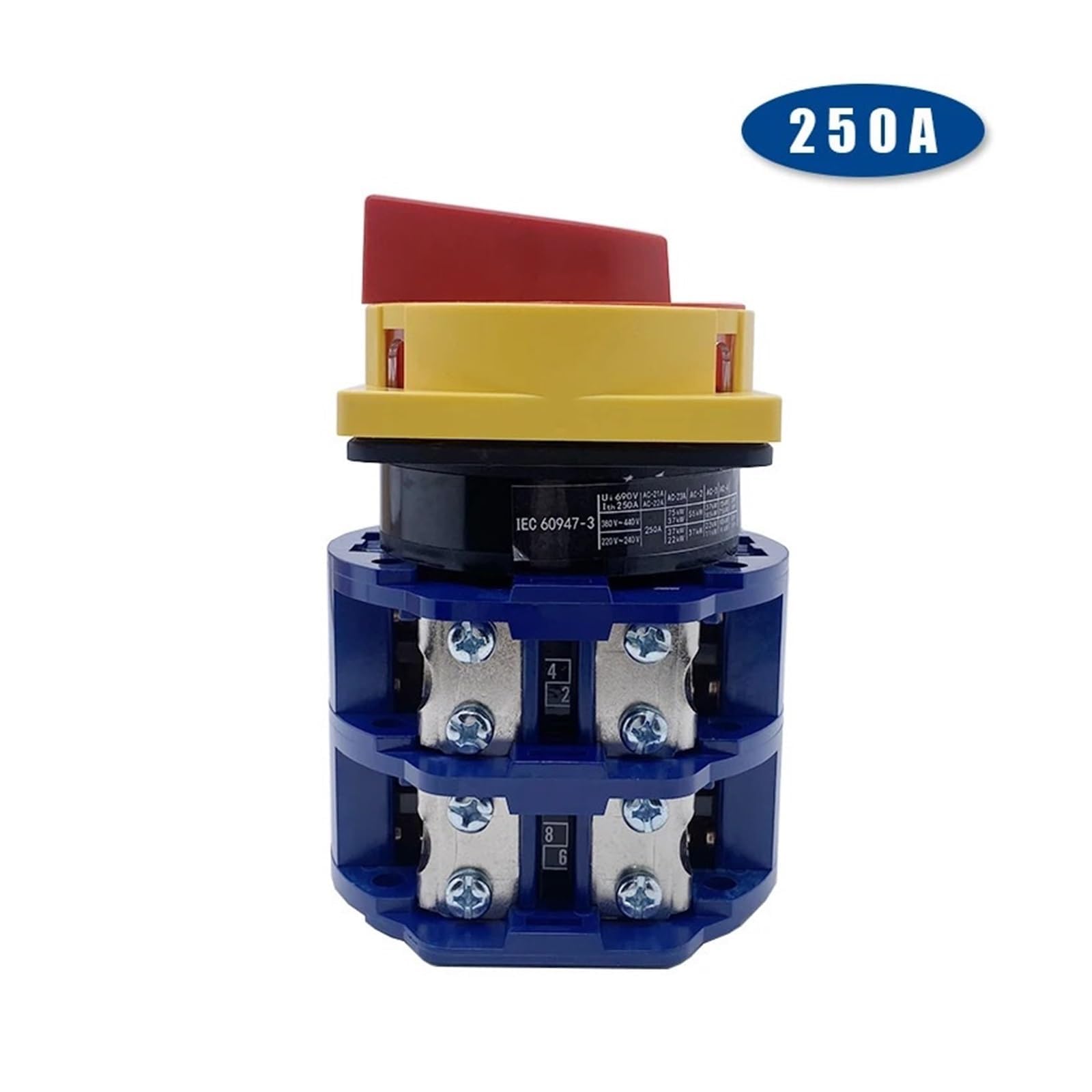 LW26GS-250/2 Interruptor de interrupción de control de potencia Control principal circuito de carga 690 V 250 A Conversión universal