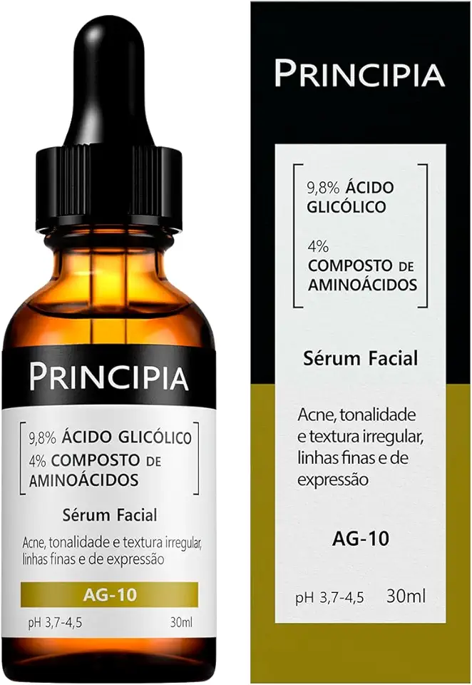 Sérum Renovador Principia 9,8% Ácido Glicólico + Aminoácidos