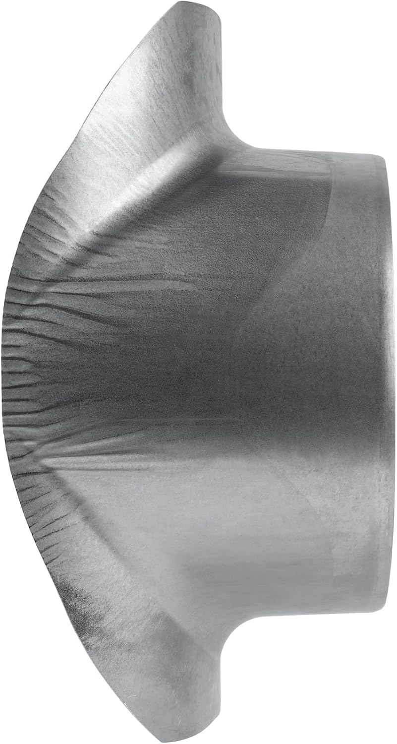 Vent Systems 8" to 8" Inch Saddle Branch for HVAC Systems - Collar Connector for Optimal and Efficient Airflow. Round Duct Takeoff for Duct Connection. Perfect for Upgrade and Retrofit Projects