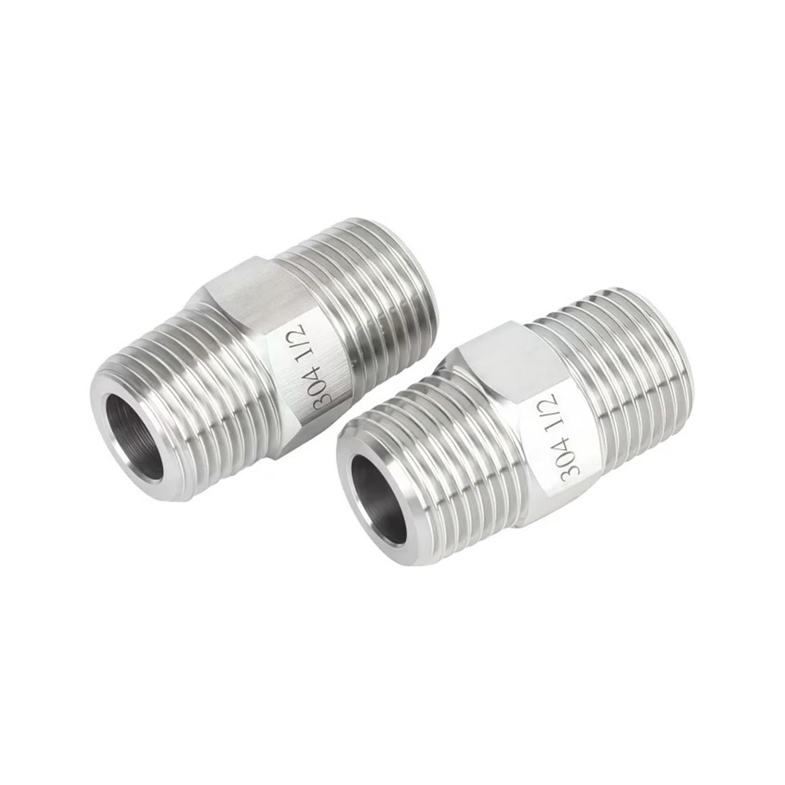 Raccord fileté mâle 1 BSPT inox anti-corrosion pour réseau eau