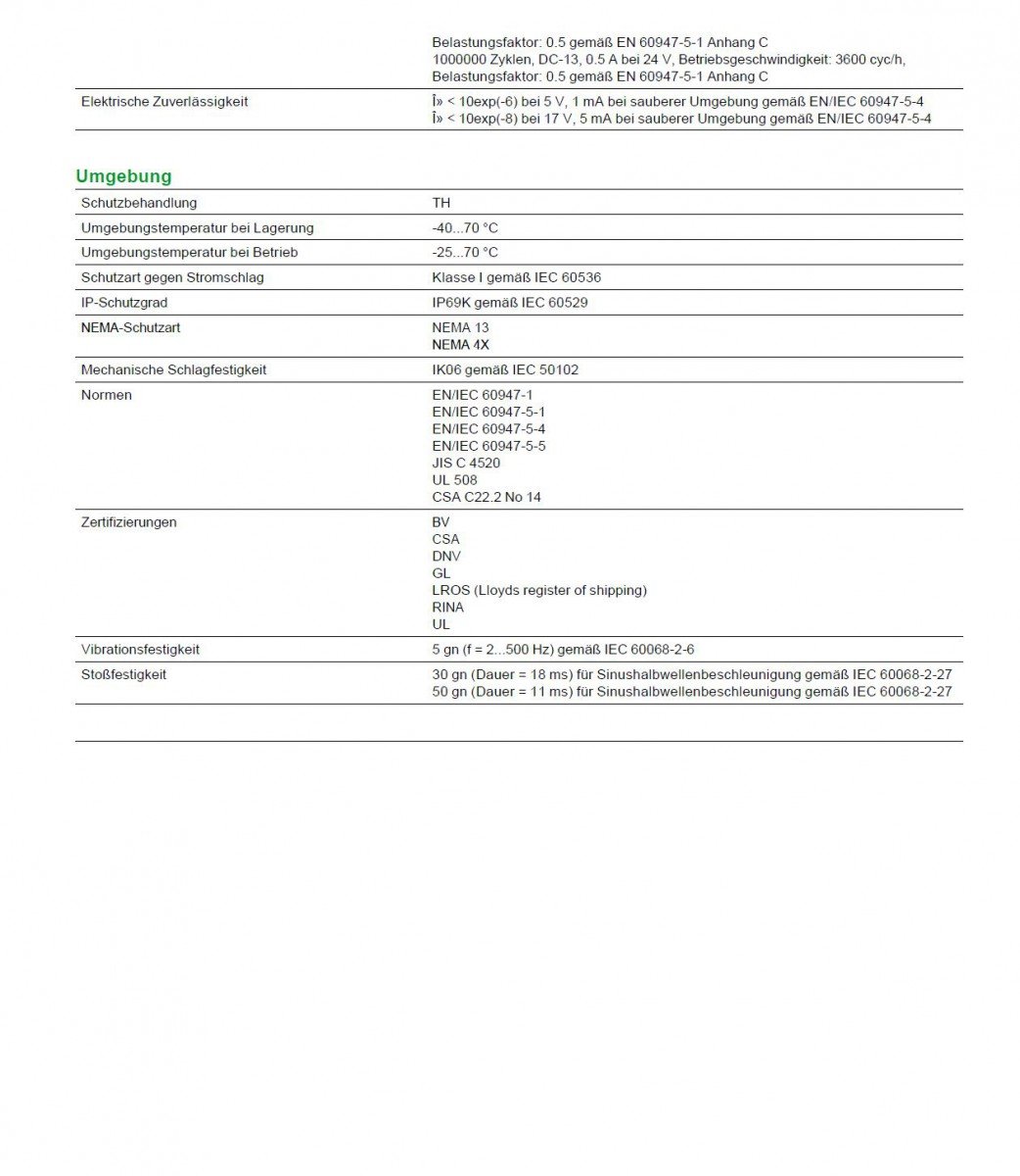 Schneider Electric XB4BD33 Selector Diámetro 22, Mango de 3 Posiciones, 2 Na, Negro
