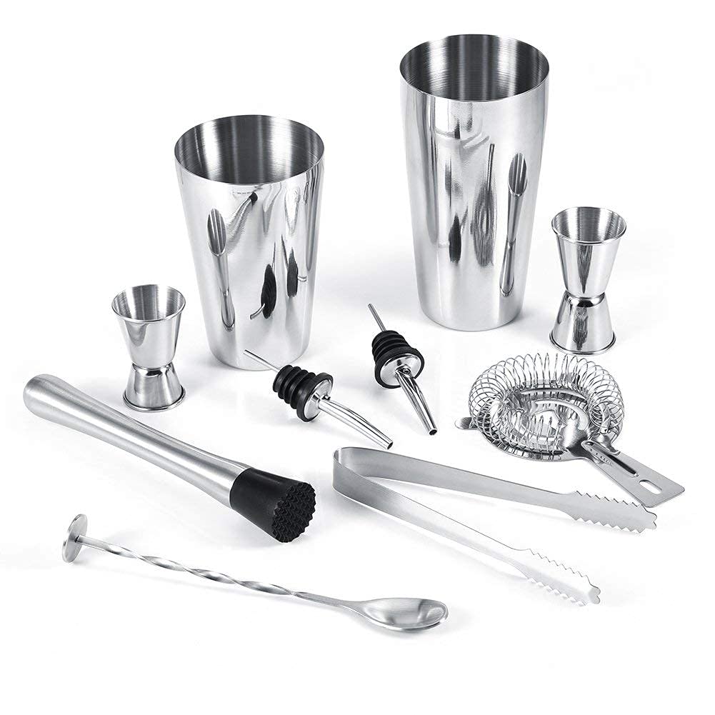 Set di Shaker per Cocktail, incl. 1 tazza di stell inossidabile