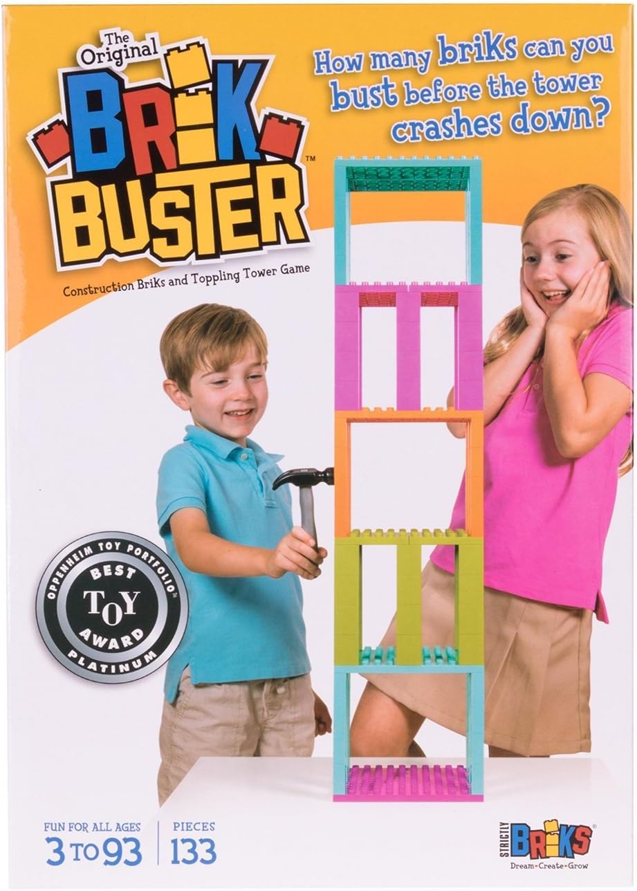 Strictly Briks Original Brick Buster Game (133 Piece)