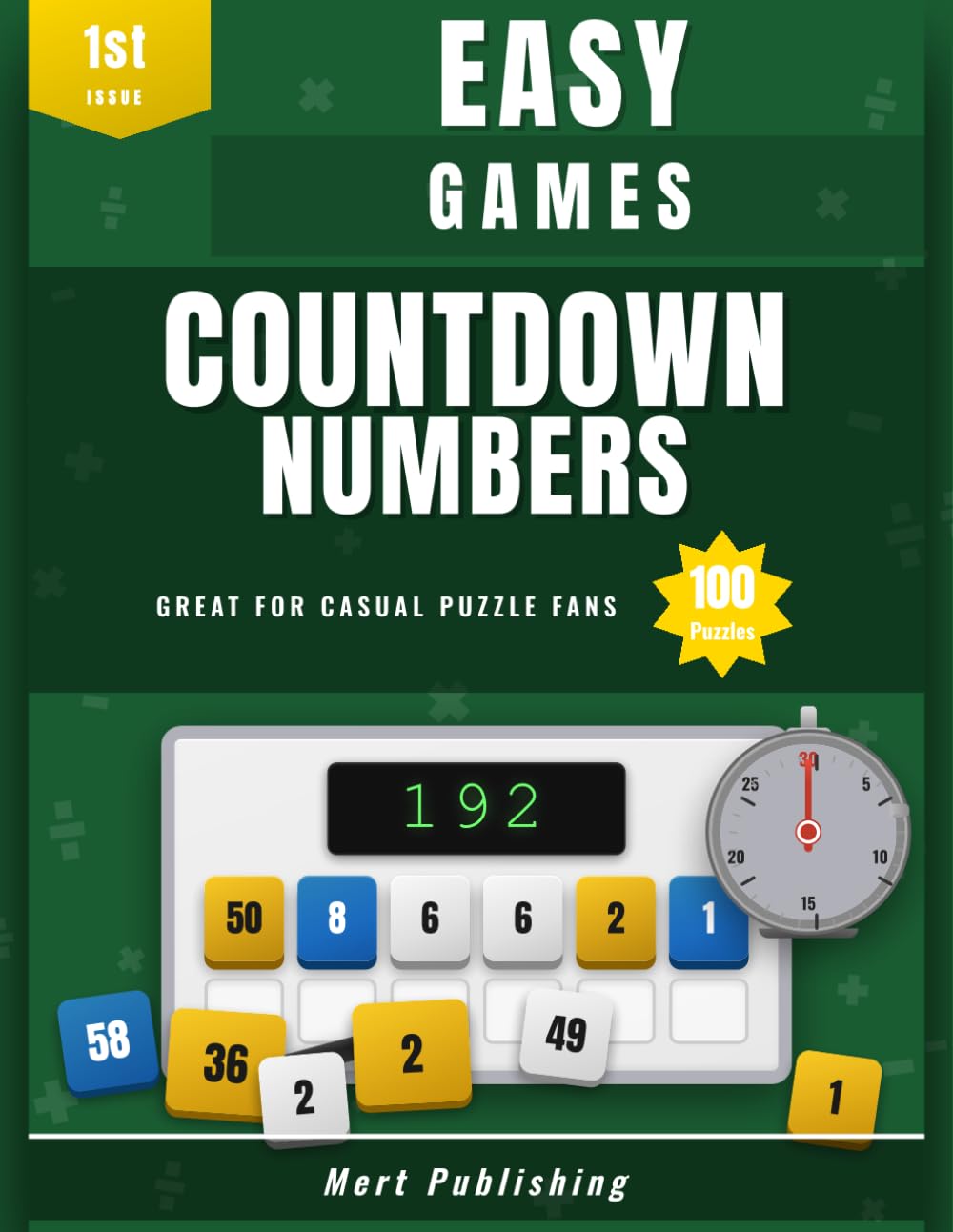 Countdown Numbers · Easy Games · 1st · Issue: Great for Casual Puzzle Fans