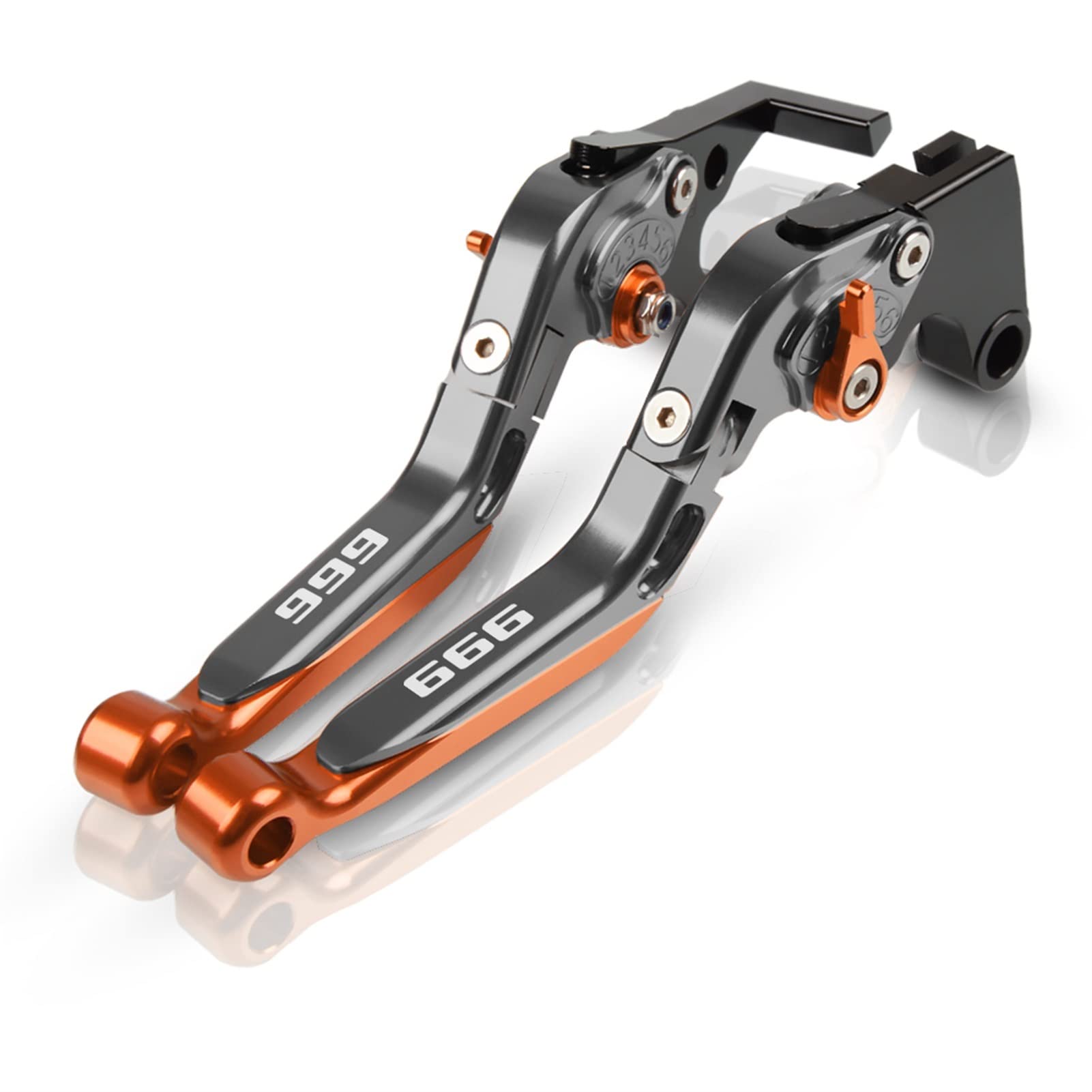 Chen Dong Moto 6 Motorcycle Clutch Brake Lever For D 999Sr 2003-200 Motorcycle Brakes Levers Aliuminum Adjustable Brake Clutch Lever Handbar(6)