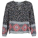 , , , , Tops / Blusen casual attitude WASAS Tops/Blusen Femmes Schwarz/Multifarben - M - Tops/Blusen