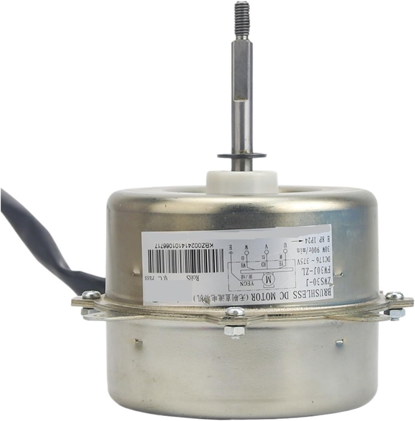 Air Conditioning Motor Fan FW30J-ZL ZWS30-J Air Conditioner Fan Fan Motor for Replacement and Repair of Air-Conditioning Motors