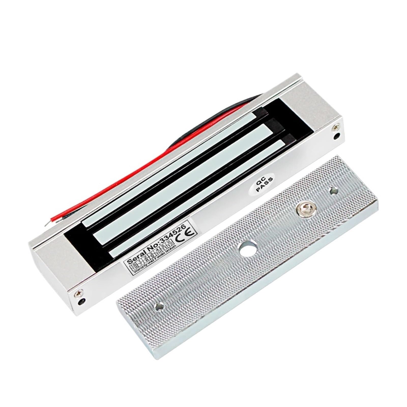 Cerradura electromagnética de 180 kg. | Magnético eléctrico 350lbs fuerza de retención cerraduras electrónicas de una