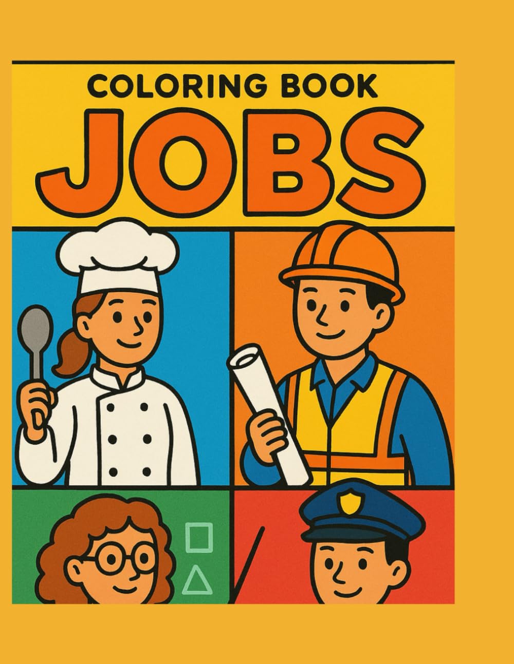 When I grow up, Job coloring book