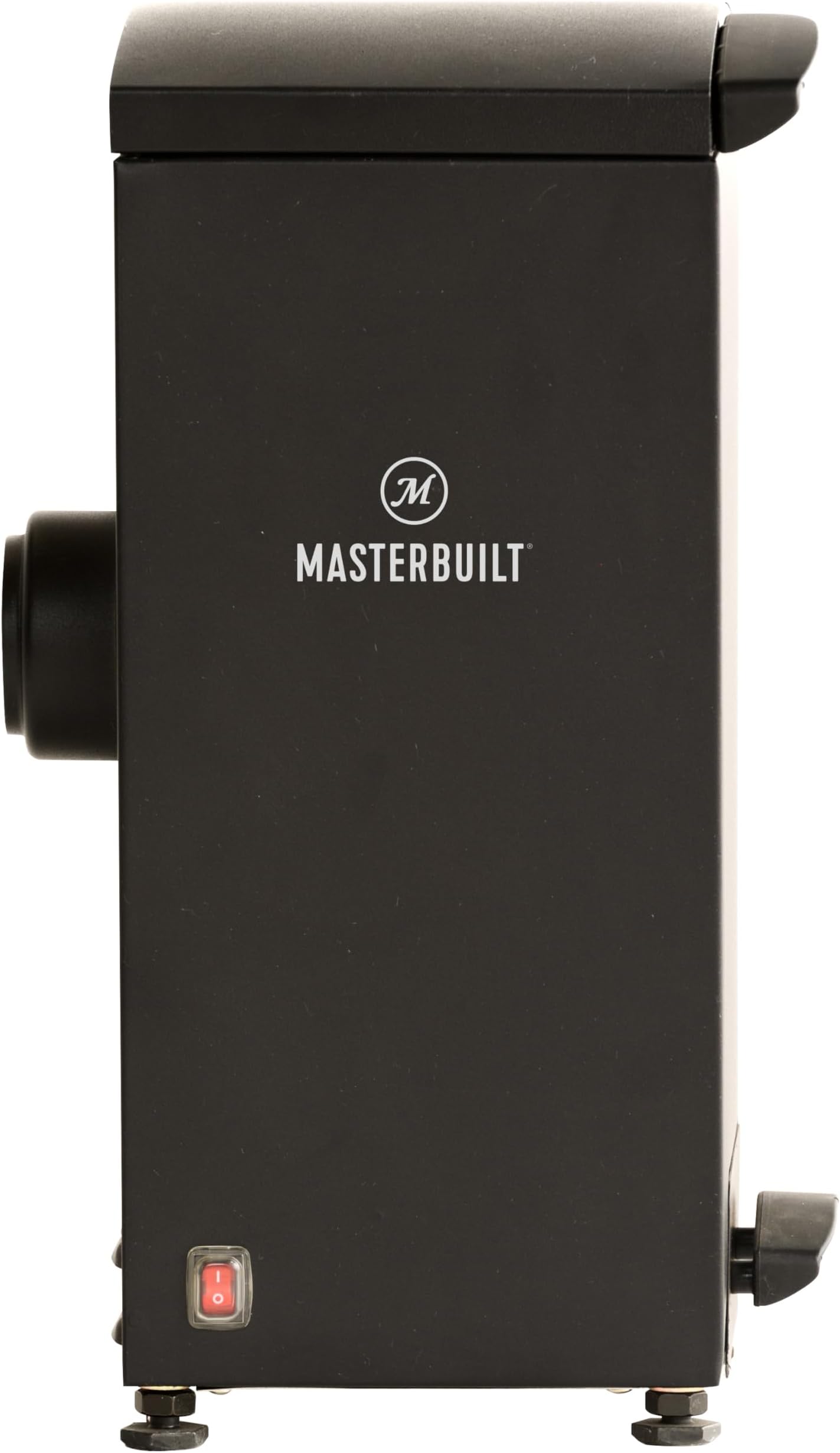 Masterbuilt® Slow and Cold Smoker Accessory Attachment With Removable Ash Tray for Masterbuilt Vertical BBQ Smokers in Black, 10" x 10" x 18", Model MB20100112