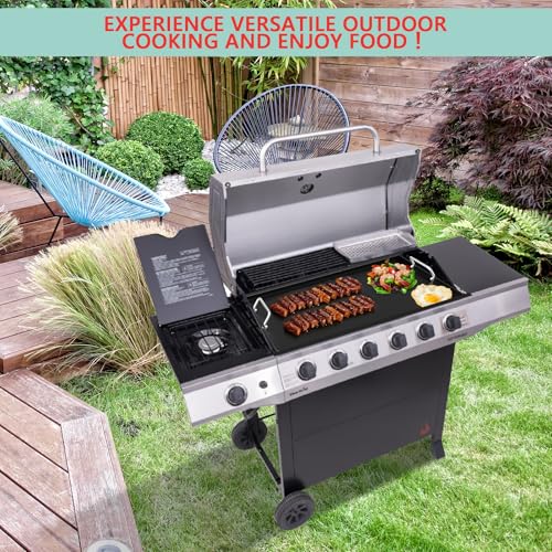 463228622 Full Size Griddle Insert for Charbroil Performance 6 Burner Grill by WEBROIL - Used condition - Image 6